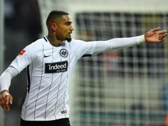 Kevin-Prince Boateng spielt jetzt für die Frankfurter Eintracht. Foto: Uwe Anspach