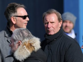 Berti Vogts mit dem Auftritt der Fohlen nicht zufrieden Berti Vogts mit dem Auftritt der Fohlen nicht zufrieden