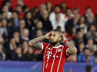 Für Bayerns Arturo Vidal ist die Saison bereits beendet. Foto: Miguel Morenatti Für Bayerns Arturo Vidal ist die Saison bereits beendet. Foto: Miguel Morenatti