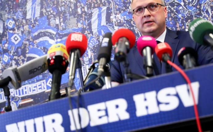 HSV-Vorstand Frank Wettstein. Foto: Christian Charisius