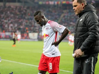 Droht gegen 1899 Hoffenheim auszufallen: RB-Profi Naby Keita. Foto: Jan Woitas
