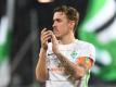 Ist für das Bremer Gastspiel in Stuttgart einsatzfähig: Stürmer Max Kruse. Foto: Peter Steffen