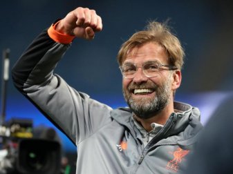 Jürgen Klopp hat mit dem FC Liverpool das Halbfinale der Champions League erreicht. Foto: Nick Potts/PA Wire Jürgen Klopp hat mit dem FC Liverpool das Halbfinale der Champions League erreicht. Foto: Nick Potts/PA Wire