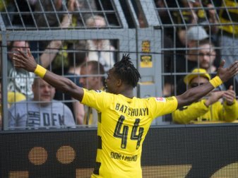 Die Dortmunder wollen Michy Batshuayi fest verpflichten. Foto: Bernd Thissen Die Dortmunder wollen Michy Batshuayi fest verpflichten. Foto: Bernd Thissen
