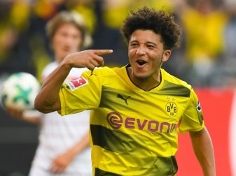 Gute Leistung gegen Leverkusen: Dortmunds Jadon Sancho Gute Leistung gegen Leverkusen: Dortmunds Jadon Sancho