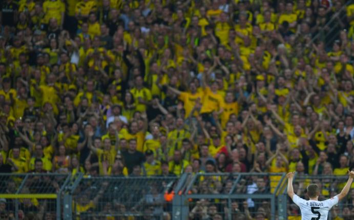 Sven Bender wurde von den BVB-Fans gefeiert
