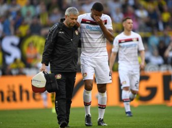 Jonathan Tah zog sich einen Muskelfaserriss zu. Foto: Ina Fassbender Jonathan Tah zog sich einen Muskelfaserriss zu. Foto: Ina Fassbender