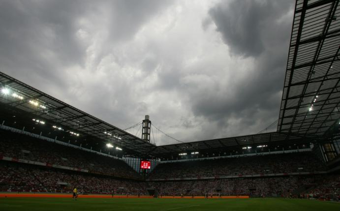 Heftiges Unwetter über Müngersdorf