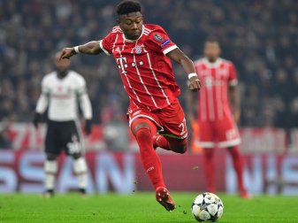 Alaba verpasst das Spiel wegen Oberschenkelproblemen Alaba verpasst das Spiel wegen Oberschenkelproblemen