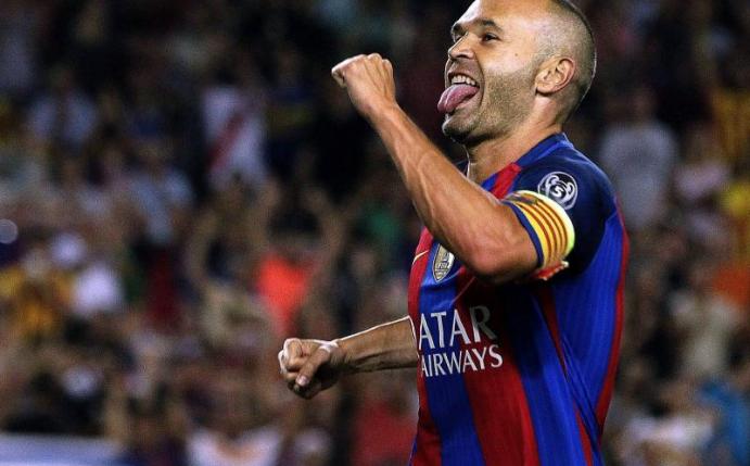 Sagt dem FC Barcelona offenbar Adios: Mittelfeldstar Andrés Iniesta. Foto: Alberto Estevez