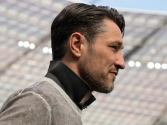 Frankfurts Noch-Trainer Niko Kovac trifft auf seinen zukünftigen Arbeitgeber FC Bayern. Foto: Federico Gambarini Frankfurts Noch-Trainer Niko Kovac trifft auf seinen zukünftigen Arbeitgeber FC Bayern. Foto: Federico Gambarini