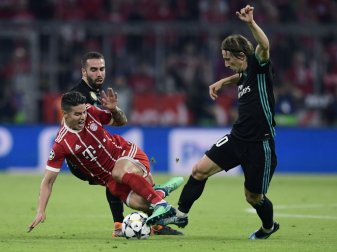 Die Bayern verloren das Hinspiel gegen Real Madrid Die Bayern verloren das Hinspiel gegen Real Madrid