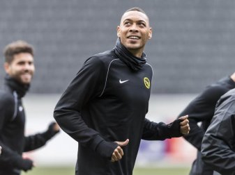 Guillaume Hoarau von den Young Boys Bern führt die Schweizer Torschützenliste an. Foto: Alessandro Della Valle/KEYSTONE Guillaume Hoarau von den Young Boys Bern führt die Schweizer Torschützenliste an. Foto: Alessandro Della Valle/KEYSTONE