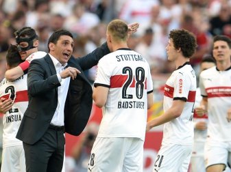 Stuttgarts Holger Badstuber (Mitte) hat die Erwartungen an ihn mehr als erfüllt. Foto: Andreas Gebert Stuttgarts Holger Badstuber (Mitte) hat die Erwartungen an ihn mehr als erfüllt. Foto: Andreas Gebert