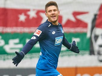 In Torlaune: Hoffenheims Stürmer Andrej Kramaric In Torlaune: Hoffenheims Stürmer Andrej Kramaric