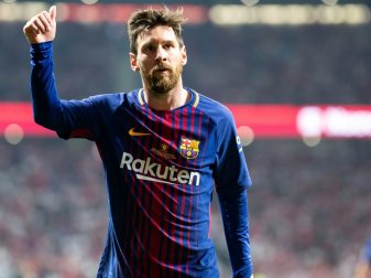 Dreierpack zum Meistertitel: Lionel Messi Dreierpack zum Meistertitel: Lionel Messi