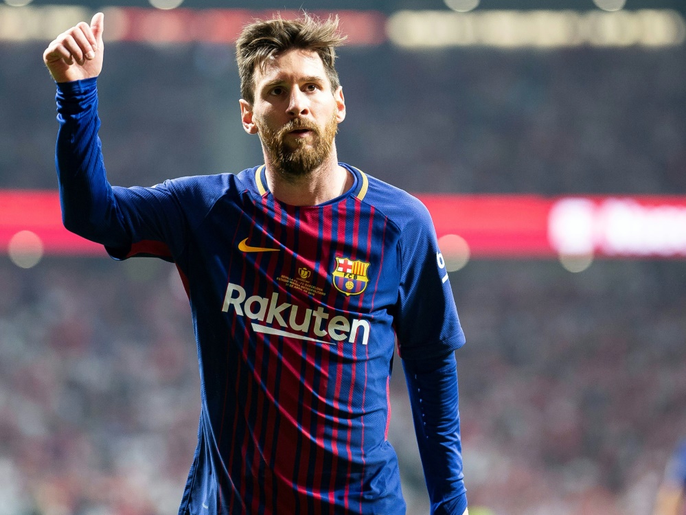 Dreierpack zum Meistertitel: Lionel Messi