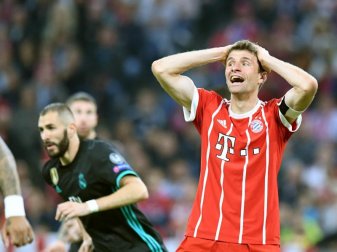 Wartet in seiner Karriere noch auf ein Tor gegen Real Madrid: Bayern-Angreifer Thomas Müller. Foto: Matthias Balk Wartet in seiner Karriere noch auf ein Tor gegen Real Madrid: Bayern-Angreifer Thomas Müller. Foto: Matthias Balk