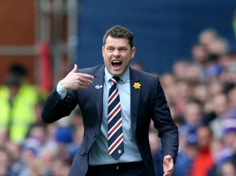 Graeme Murty ist als Trainer bei den Glasgow Rangers gescheitert. Foto: Jeff Holmes/PA Wire
