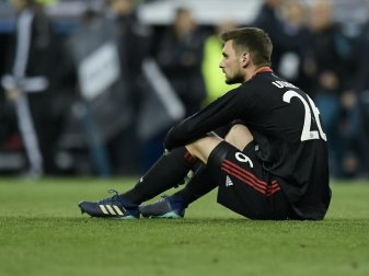 Sven Ulreich ist enttäuscht über das Ausscheiden Sven Ulreich ist enttäuscht über das Ausscheiden