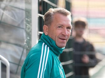 Bundes-Torwartrainer Andreas Köpke hat Mitleid mit Sven Ulkreich. Foto: Soeren Stache Bundes-Torwartrainer Andreas Köpke hat Mitleid mit Sven Ulkreich. Foto: Soeren Stache
