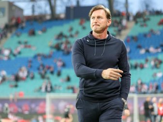 Ralph Hasenhüttl will mit den Leipzigern die internationalen Plätze erreichen. Foto: Jan Woitas Ralph Hasenhüttl will mit den Leipzigern die internationalen Plätze erreichen. Foto: Jan Woitas