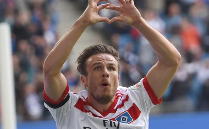 Nicolai Mueller steht vor seinem Comeback beim Hamburger SV. Foto: Daniel Bockwoldt