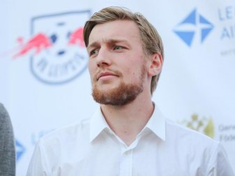 Der Schwede Emil Forsberg lässt offen, ob er bei RB Leipzig verlängern wird. Foto: Jan Woitas
