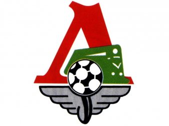 Das Emblem des russischen Fußballklubs Lokomotive Moskau. Foto: Repro Das Emblem des russischen Fußballklubs Lokomotive Moskau. Foto: Repro