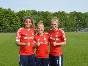 Gleich drei Spielerinnen verlängern ihre Verträge Gleich drei Spielerinnen verlängern ihre Verträge