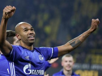 Naldo hofft über 2019 hinaus für Schalke 04 auflaufen zu können. Foto: Friso Gentsch