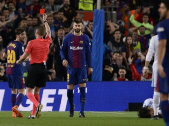 Verteidiger Sergi Roberto ist für vier Spiele gesperrt Verteidiger Sergi Roberto ist für vier Spiele gesperrt