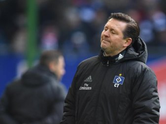 HSV-Trainer Christian Titz trifft mit seinem Team auf Borussia Mönchengladbach. Foto: Daniel Reinhardt HSV-Trainer Christian Titz trifft mit seinem Team auf Borussia Mönchengladbach. Foto: Daniel Reinhardt