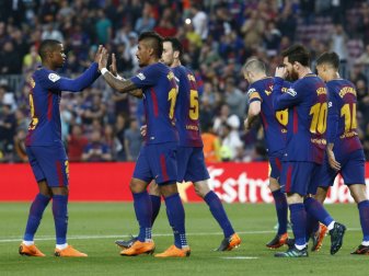 Der FC Barcelona steht vor einem historischen Rekord Der FC Barcelona steht vor einem historischen Rekord