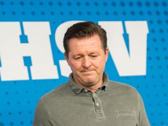 Für den HSV und Trainer Christian Titz geht es am letzten Spieltag um alles. Foto: Daniel Bockwoldt Für den HSV und Trainer Christian Titz geht es am letzten Spieltag um alles. Foto: Daniel Bockwoldt