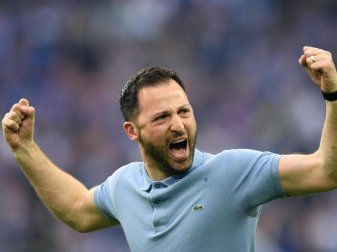 Schalkes Trainer Domenico Tedesco ist zweifelsohne einer der Gewinner der Bundesliga-Saison. Foto: Ina Fassbender Schalkes Trainer Domenico Tedesco ist zweifelsohne einer der Gewinner der Bundesliga-Saison. Foto: Ina Fassbender