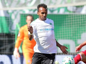 Julian Green erzielt das 1:0 für die Spielvereinigung Julian Green erzielt das 1:0 für die Spielvereinigung
