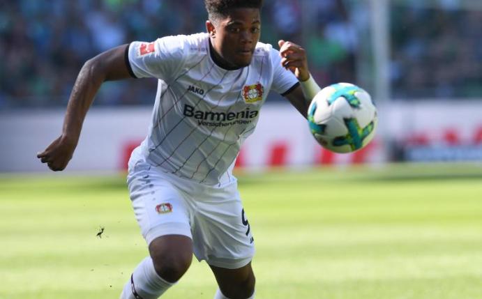 Der Leverkusener Leon Bailey soll im Fokus von Bayern München und Real Madrid stehen. Foto: Carmen Jaspersen