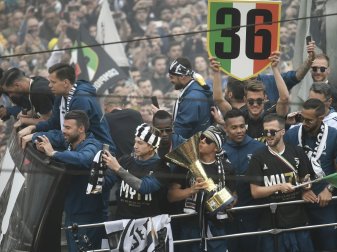 Verletzte bei Juve-Meisterfeier Verletzte bei Juve-Meisterfeier