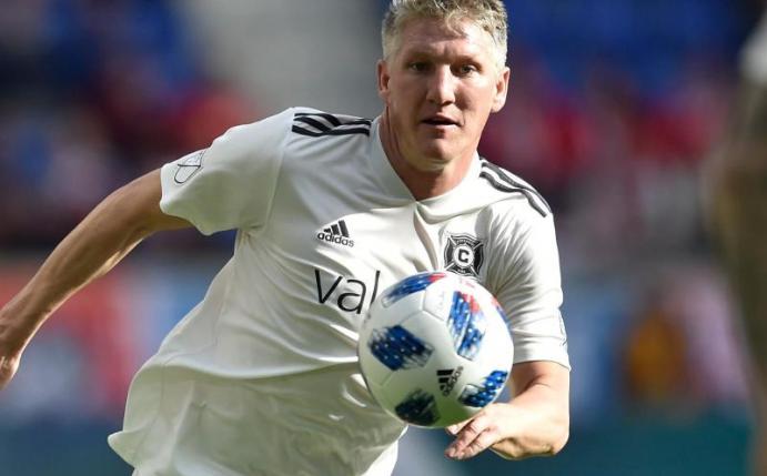 Weltmeister Bastian Schweinsteiger kassierte mit Chicago eine Niederlage. Foto: Brooks Von Arx/ZUMA Wire
