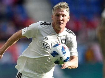 Weltmeister Bastian Schweinsteiger kassierte mit Chicago eine Niederlage. Foto: Brooks Von Arx/ZUMA Wire Weltmeister Bastian Schweinsteiger kassierte mit Chicago eine Niederlage. Foto: Brooks Von Arx/ZUMA Wire