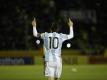 Lionel Messi ist der Star der Argentinier. Foto: Fernando Vergara