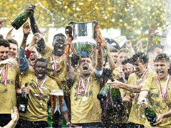 Midtjylland feiert den Titel Midtjylland feiert den Titel