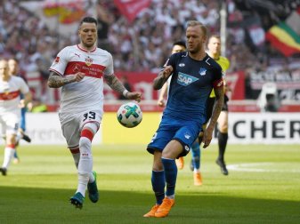 Kevin Vogt hat in Hoffenheim noch Vertrag bis 2020. Foto: Marijan Murat Kevin Vogt hat in Hoffenheim noch Vertrag bis 2020. Foto: Marijan Murat