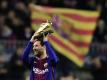 Lionel Messi erzielte 34 Tore in La Liga