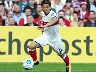 Takuma Asano im Dress des VfB Stuttgart Takuma Asano im Dress des VfB Stuttgart