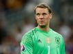 DFB-Torwart Manuel Neuer machte das volle Training des DFB-Teams mit. Foto: Guillaume Horcajuelo/EPA