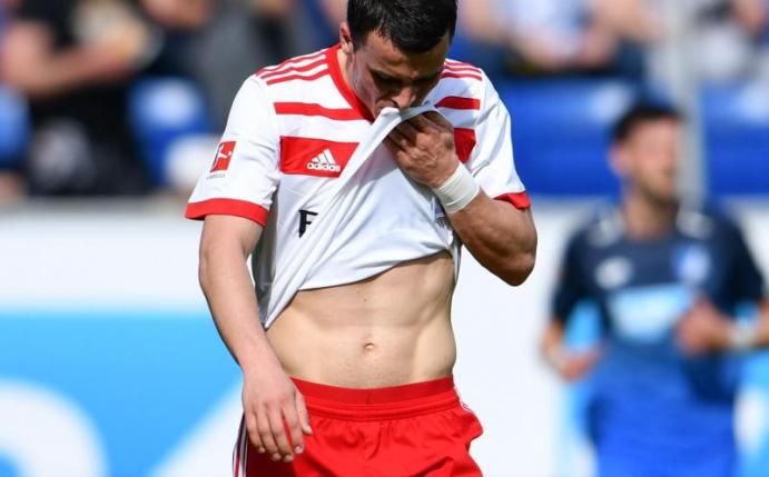 Spielte mit dem Hamburger SV eine enttäuschende Saison: Filip Kostic. Foto: Uwe Anspach