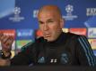 Hat eine hohe Meinung von Liverpool-Coach Jürgen Klopp: Real-Trainer Zinedine Zidane. Foto: Uefa/UEFA via Getty Images/dpa