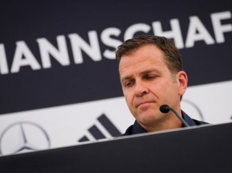 Drückt Nationalspieler Toni Kroos für das Champions-League-Endspiel die Daumen: Oliver Bierhoff. Foto: Christian Charisius